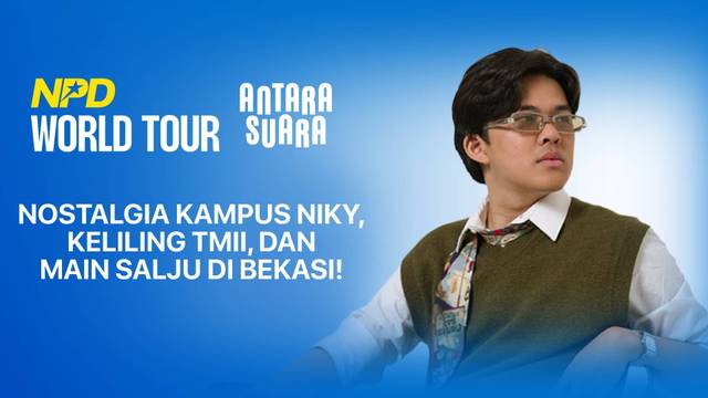 Nostalgia kampus Niky, Keliling TMII, dan Main salju di Bekasi! | NPD World Tour