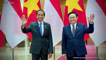 Pertemuan Presiden Jokowi dengan Ketua Majelis Nasional Vietnam, Hanoi, 12 Januari 2024