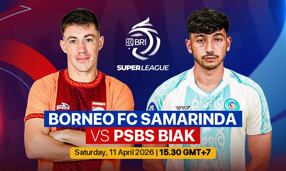 Borneo FC Samarinda vs PSBS Biak