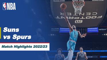 Match Highlights |  Phoenix Suns vs San Antonio Spurs | NBA Regular Season 2022/23