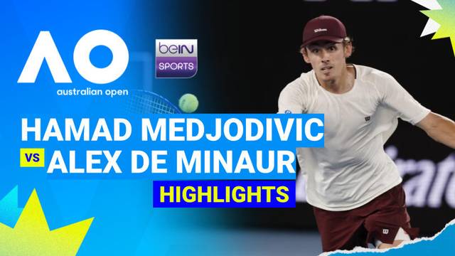 Hamad Medjedovic (SER) vs Alex De Minaur (AUS) - Highlight | Australian Open 2026