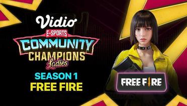 Vidio Community Champions Ladies Season 1 - Free Fire