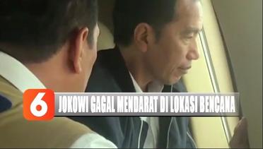 Waduh! Helikopter Jokowi Gagal Mendarat di Lokasi Longsor Kabupaten Bogor