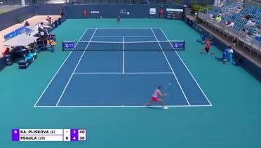 Match Highlight | Jessica Pegula 2 vs 1 Karolina Pliskova | WTA Miami Open 2021
