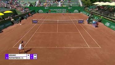Match Highlights | Aleksandra Krunic vs Yulia Putintseva | WTA Hungarian Grand Prix 2022