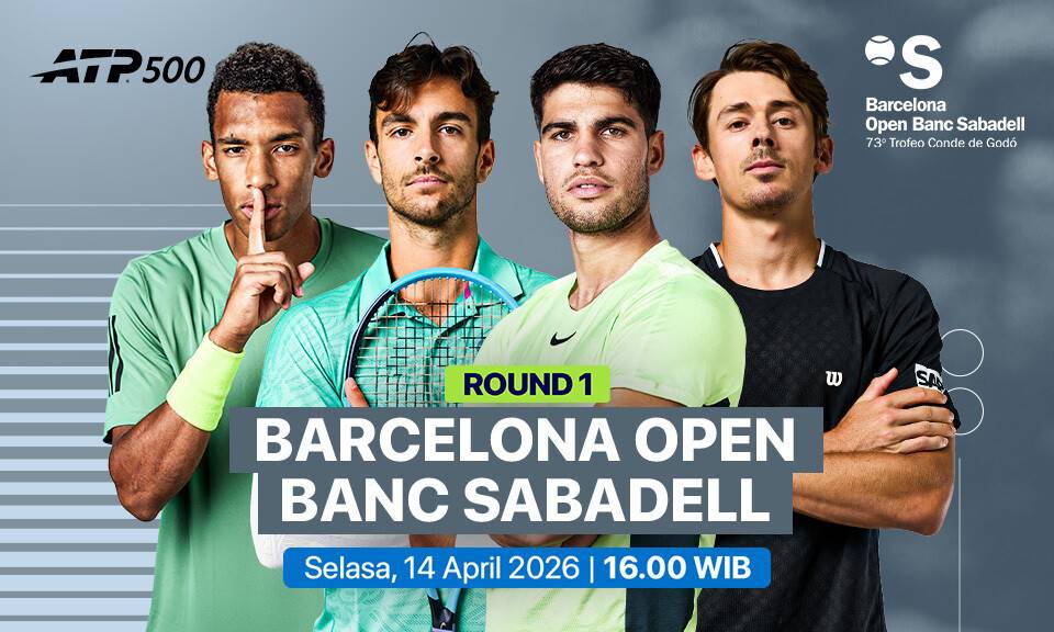 Round 1 - ATP 500: Barcelona Open Banc Sabadell 2026