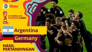 Hasil Akhir: Argentina vs Germany | FIFA U-17 World Cup Indonesia 2023