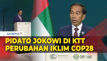 Pidato Jokowi di KTT Perubahan Iklim COP28: Bicara Soal Emisi Karbon Hingga Transisi Energi