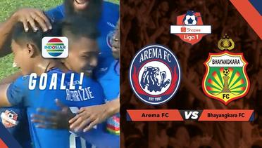 GOOLL!!! Bola Berkah Dedik Setiawan-Arema dan Membuat Arema Unggul 1-0 - Arema vs Bhayangkara | Shopee Liga 1