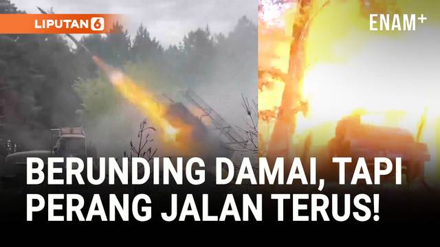 Perang Rusia-Ukraina Masih Berlanjut di Tengah Perundingan Damai