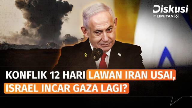 Perang dengan Iran Mereda, Gaza Kembali jadi Sasaran Israel | Diskusi