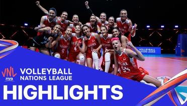 Match Highlight | VNL WOMEN'S - Turkey 3 vs 0 Germany | Volleyball Nations League 2021