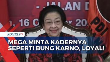 Ceritakan Sosok Bung Karno, Megawati Singgung Loyalitas Kader: Jangan Pindah Partai