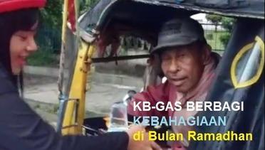 KB-GAS Berbagi Kebahagiaan kepada Abang Becak di Bulan Ramadhan di Kota Pematangsiantar