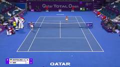 Match Highlights | Elina Svitolina 2 vs 0 Misaki Doi | WTA Qatar Total Open 2021