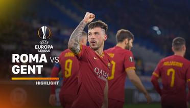 Highlight - AS Roma VS Gent I UEFA Europa League 2019/20