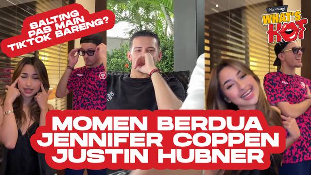 Jennifer Coppen Posting Momen Berdua Dengan Justin Hubner, Main Tiktok Bareng Sampai Salting?