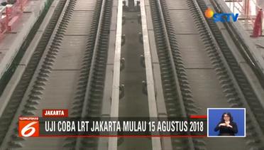 LRT Jakarta Akan Diuji Coba 15 Agustus 2018 - Liputan6 Siang