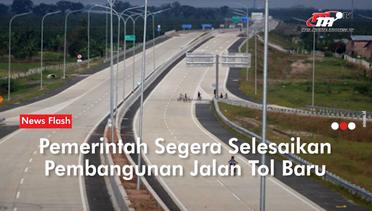 Tahun Ini Pemerintah Tuntaskan Pembangunan 332 Km Jalan Tol di Indonesia | Flash News