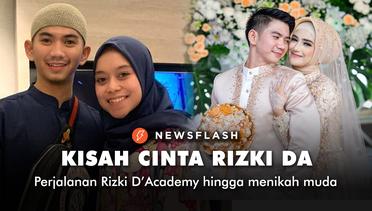 Perjalanan cinta Rizki D Academy hingga mantap menikah muda