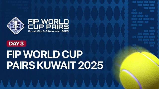 FIP World Cup Pairs 2025 - Day 3- Full Match | FIP World Cup Pairs 2025