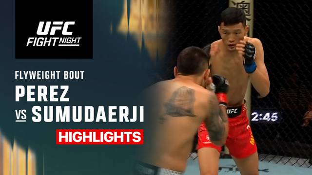 Alex Perez vs Sumudaerji - Highlight | UFC 2026