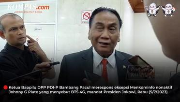 Johnny G Plate Ungkit Mandat Jokowi dalam Eksepsi, Ini Respons PDI-P