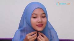 Hijab Tutorial Paris Segiempat Simple #6