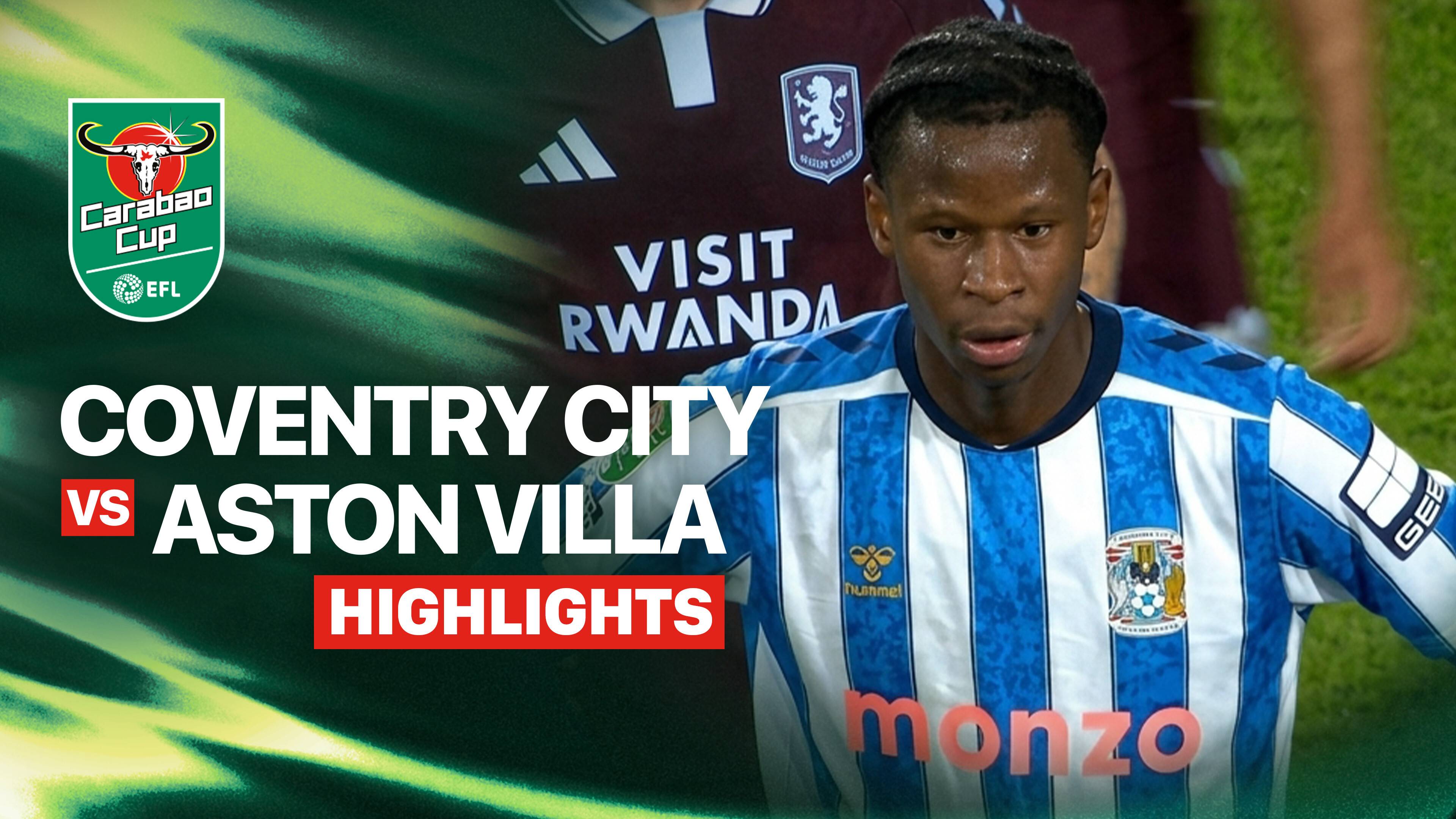 Coventry City FC vs Aston Villa