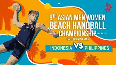 Highlights Asian Beach Handball Championship 2023 - Indonesia vs Philippines