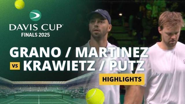 Semifinal: Marcel Granollers/Pedro Martinez (SPA) vs Kevin Krawietz/Tim Putz (GER) - Highlight | Davis Cup Final 8 2025