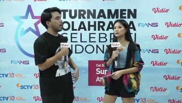 Terlihat Gugup Thariq Halilintar akan hadapi Cing Abel di Pertandingan Tenis Meja - Eksklusif Keseruan NonStop Turnamen Olahraga Selebriti Indonesia Bersama Cat Dinding Supersilk Anti Noda
