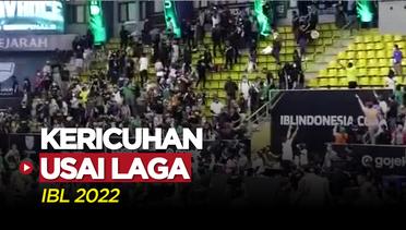 Laga Prawira Bandung Vs Dewa United Surabaya di IBL 2022 Sempat Diwarnai Kericuhan
