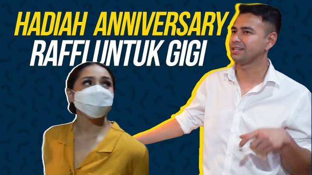 ANNIVERSARY KE-6 RAFFI KADOIN GIGI AIR MINUM DARI KERAN-!! TEGA!!