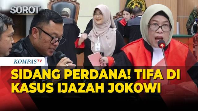 [FULL] Panas! Sidang Perdana Tifa Kasus Ijazah Jokowi, Jaksa Beber Dakwaan-Bukti Pembanding Ijazah