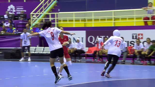 th168 Full Highlight Bola Tangan Putri Hong Kong Vs Kazakhstan 23 - 35 | Asian Games 2018