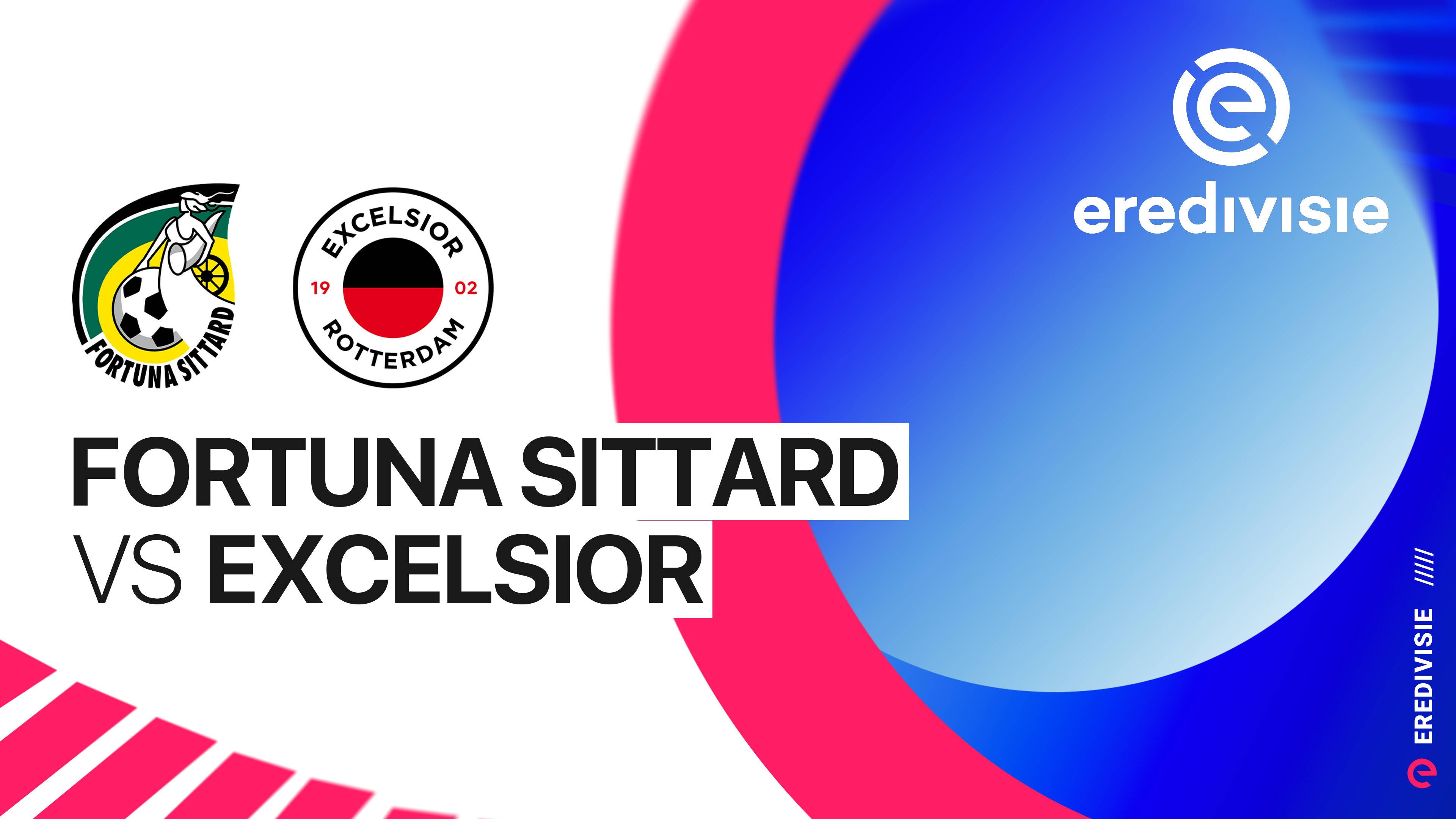 Fortuna Sittard vs Excelsior Rotterdam