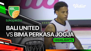Bali United Basketball vs Bima Perkasa Jogja - Highlights | IBL Tokopedia 2024