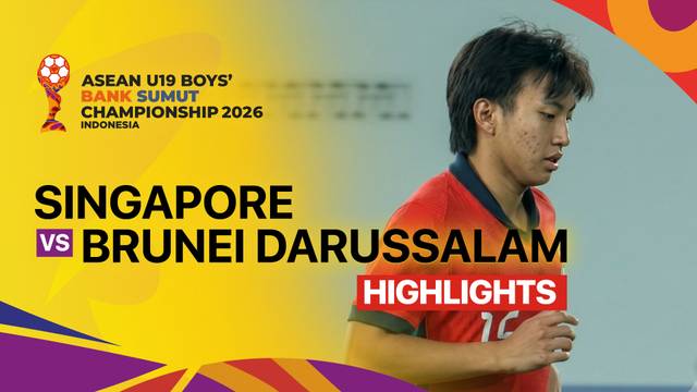 Singapore vs Brunei Darussalam - Highlight | ASEAN U19 Boys' Bank Sumut Championship 2026