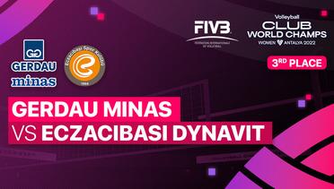 Full Match | Gerdau Minas vs Eczacibasi Dynavit Intanbul | FIVB Volleyball Women's Club World Championship 2022