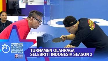 Saling Balas! Cing Abdel Kewalahan Lawan Sang Debut 'Abe Hoed' | Turnamen Olahraga Selebriti Indonesia Season 2