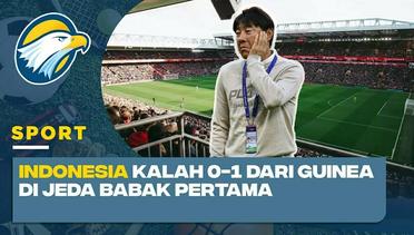 Jeda Turun Minum Indonesia Kalah 0-1 Dari Guinea