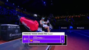 Paula Badosa vs Daria Kasatkina - Match Highlights | WTA Porsche Tennis Grand Prix 2023