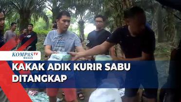 Detik-detik Polisi Tangkap Kakak Adik Kurir 65 Kg Sabu Asal Malaysia