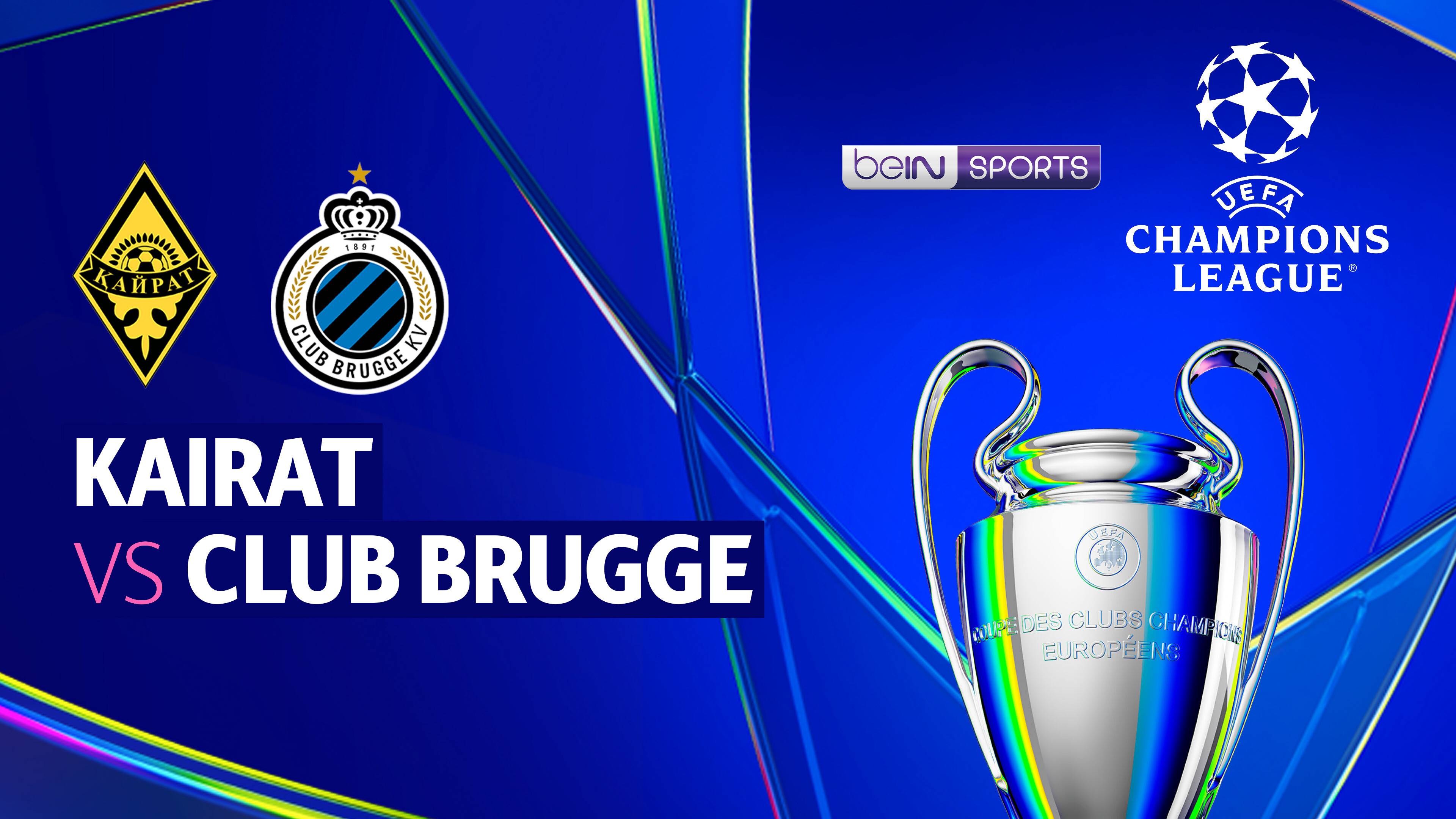 FC Kairat Almaty vs Club Brugge KV