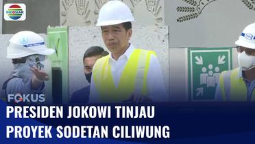 Presiden Jokowi Tinjau Proyek Pembangunan Sodetan Kali Ciliwung-Kanal Banjir Timur | Fokus