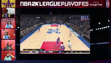 Highlights: Game 1 - Lakers Gaming vs Pistons GT | NBA 2K League 3x3 Playoffs