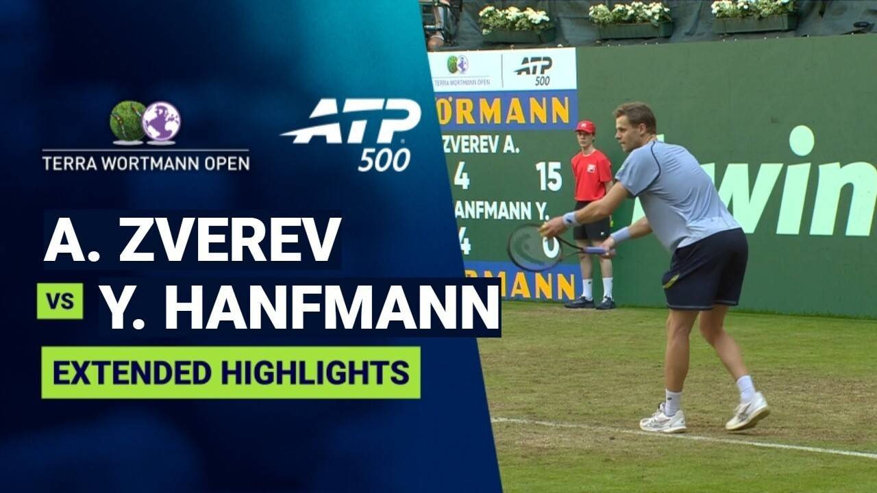 Alexander Zverev vs Yannick Hanfmann - Round of 16 | ATP 500: Terra Wortmann Open 2026