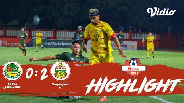 Full Highlight - PS Tira Persikabo 0 vs 2 Bhayangkara FC | Shopee Liga 1 2019/2020