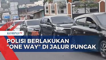 Terjadi Antrean Kendaraan di Puncak ke Arah Jakarta, Polisi Berlakukan Sistem One Way